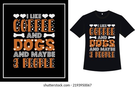 Diseño de camiseta de café vector café gráfico camiseta