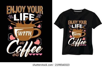 Coffee t Shirt design Vector