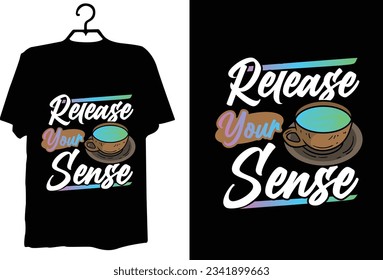Vector de diseño de camiseta de café
