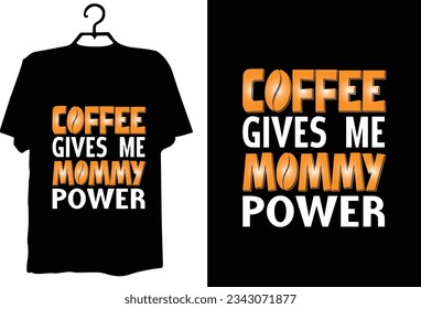 Coffee t shirt design vector