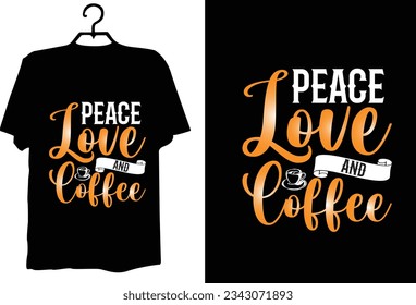Coffee t shirt design vector