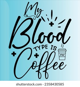 coffee t shirt design vector svg
