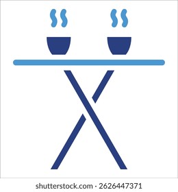 Coffee Table Icon Element For Design