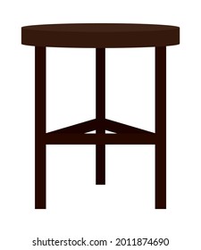 Kaffeetischsymbol auf weißem Hintergrund