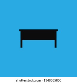 Coffee table icon vector