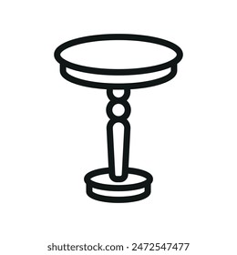 Coffee table icon vector design templates simple and modern
