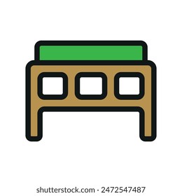 Coffee table icon vector design templates simple and modern