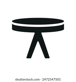 Coffee table icon vector design templates simple and modern