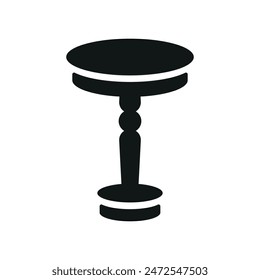 Coffee table icon vector design templates simple and modern