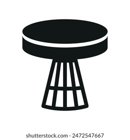 Coffee table icon vector design templates simple and modern