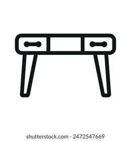 Coffee table icon vector design templates simple and modern