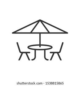 Coffee Table icon vector simbol illustration EPS 10