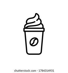 Vector de iconos para quitar café 