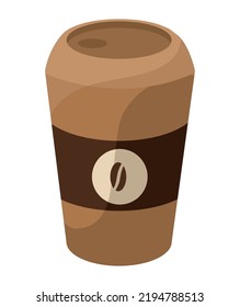 Coffee In Take Away Pot Icon