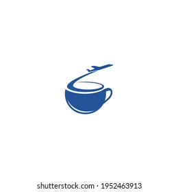 Coffee-Take-Design-Logo, Vektorvorlage