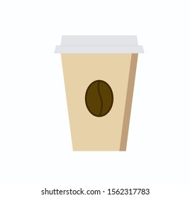 Coffee takeaway cup. Coffee to go. Coffee cup icon.