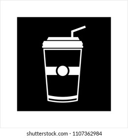 Coffee Takeaway Cup Vector Art Illustration