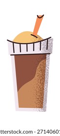 Kaffee in Plastiktasse zum Mitnehmen