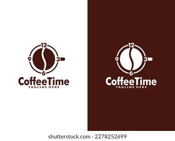 Coffee Talk logo design template, Vector coffee logo for coffee shop, and any business related to coffee