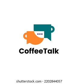 Diseño del logotipo de Coffee Talk para su empresa