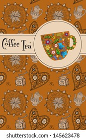 coffee, tea, background