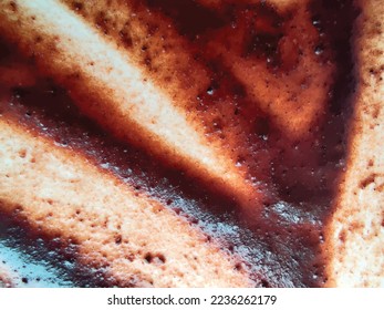 Coffee Tea Background. Uneven Dye Spatter. Embossed Grain Coffee Surface. Brown Coffee Poster. Dirty Art Mark Cardboard. Grain Food Splash. Dirty Drop Texture. White Sheet Pattern. White Coffee Paper.