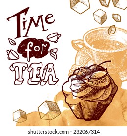 coffee and tea banners