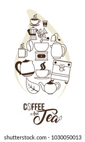 Coffee and tea collection