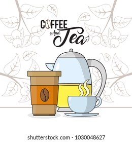 Coffee and tea concept