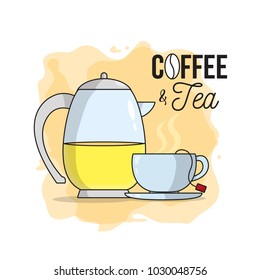 Coffee and tea concept
