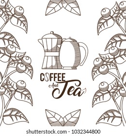 Coffee and tea concept