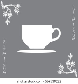 Coffee (tea) cup icon