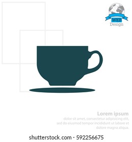 Coffee (tea) cup icon