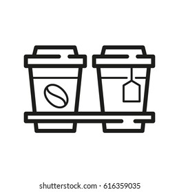 coffee and tea cup icon