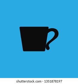 coffee and tea cup icon vector