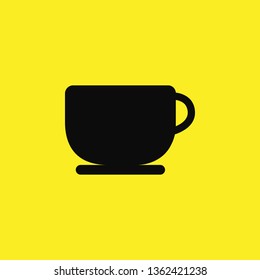 coffee and tea cup icon vector