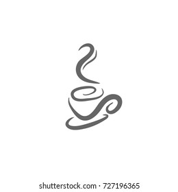 coffee tea cup logo