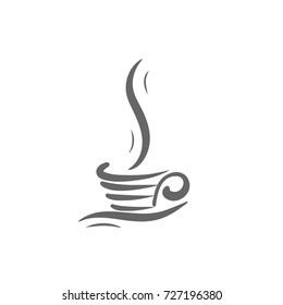 coffee tea cup logo