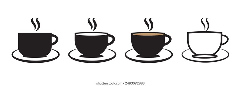 coffee and tea cup set