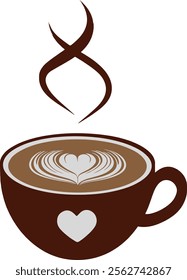 Coffee tea cup vector art 7