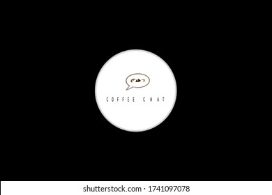 Coffee and tea cup. Vector template logo design. Business concept icon.