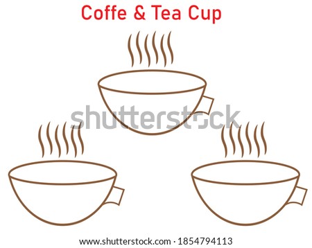 Coffee and Tea Cup,coffee cup vector,Tea cup,cup icon,Coffee and tea Cup icon vector on white background,Simple cup icon,Cup Of Coffee Icon,Tea Cup Icon Vector