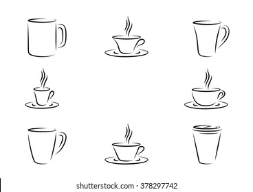 Coffee and tea cups