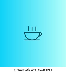 Coffee tea drink icon vector