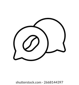 Icono de café o té Vector Ilustración de stock