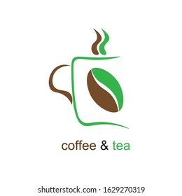 Coffee and Tea Logo Template