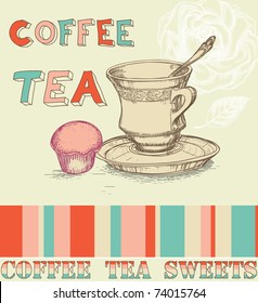Coffee/ tea menu