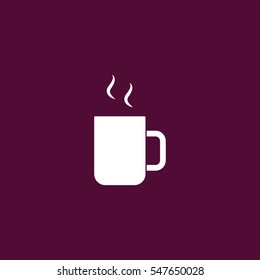 coffee, tea mug icon illustration isolated vector, can be used for web and mobile design