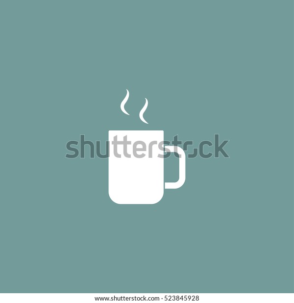 Coffee Tea Mug Icon Illustration Isolated Stock Vector (Royalty Free