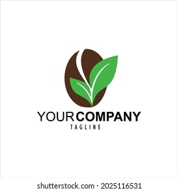 Coffee and tea shop logo icon